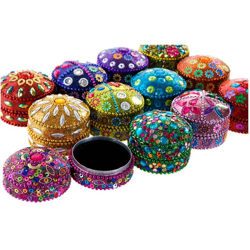 Scatola-Portagioie Alluminio (12 pcs) - Dkd Home Decor características