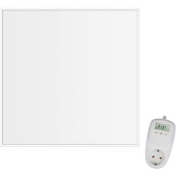 Viesta CF360 62x62 cm Pannello ad infrarossi per riscaldamento Carbon Crystal (tecnologia più recente) ultrasottile per soffitti, panneli radianti características