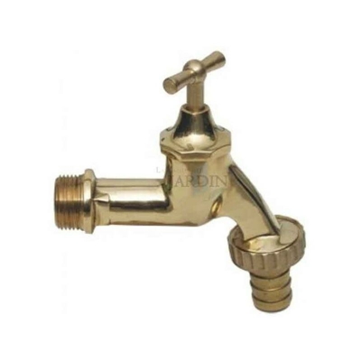 Rubinetto da giardino decorativo in ottone da 3/4'