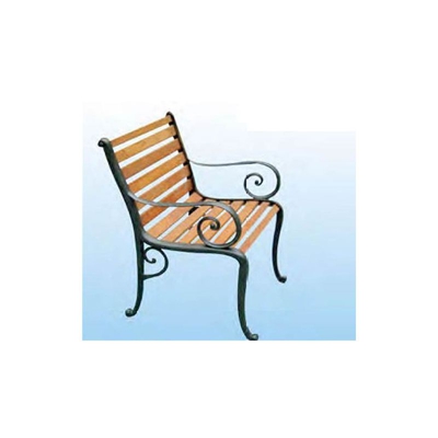 Poltrona in ghisa da giardino MITIA 63x65xh85 cm Art. 531002