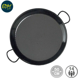 Paella tradizionale in acciaio smaltato ø50cm (14 persone) características