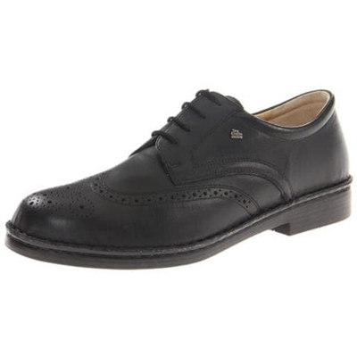 Budapest, Scarpe Stringate Basse Brogue Uomo Nero, 44.5 Ue