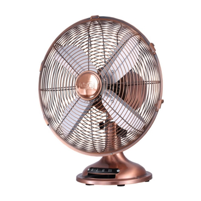 Ventilatore Da Tavolo Colore Rame Cm.30 | Pz
