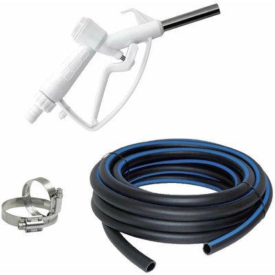 Pistola con 5 mt tubo per pompa urea adblue con portagomma 20 mm carburante 709/adblue/20