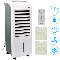 Raffreddatore D'aria Condizionatore Filtro Dell'aria Fan Grigio/Bianco - Arebos precio