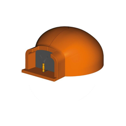 Forno a Legna TRADIZIONALE in Refrattario Diametro 123 cm - ALFA en oferta