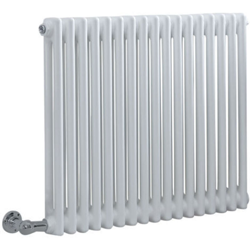 Hudson Reed Regent Radiatore Termoarredo Elettrico di Design Orizzontale - Termosifone Bianco -2 x 17 Colonne - Senza Termostato - 600 x 785 x 68mm características
