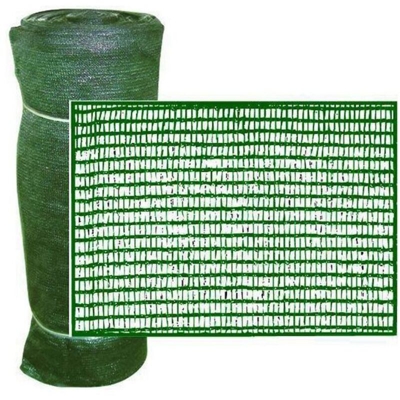 Rete Ombreggiante Frangisole Hd 80% Verde Scuro Mt. 100 H.Cm. 100 - Blinky