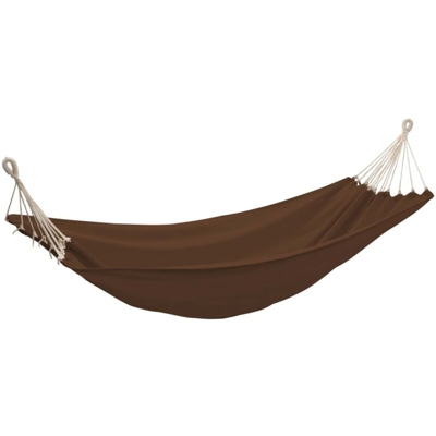 vidaXl Amaca Pieghevole per 2 Persone Marrone 360 x 150 cm - Marrone