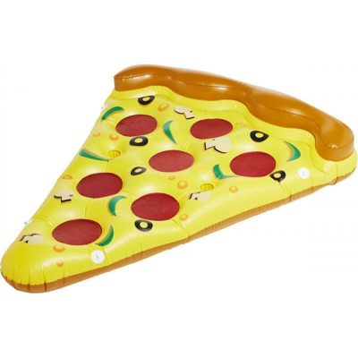 Gonfiabile da spiaggia Extra Large Pizza Slice con maniglie e porta bicchieri inclusi