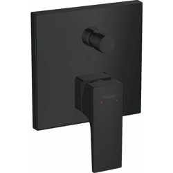 miscelatore monocomando per vasca Hansgrohe Metropol da incasso, maniglia a leva, combinazione di sicurezza, colorazione: Nero opaco - 32546670 precio