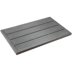 Base per doccia solare grigio scuro in WPC antiscivolo piatto doccia per esterno en oferta