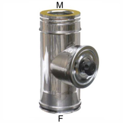 Tubo Inox 8/13X27 Sportello Ispezione doppia parete - Maral precio