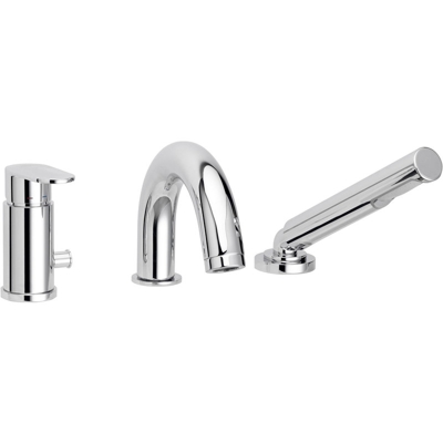 Miscelatore per bordo vasca con bocca di erogazione Candy CA040CR - Paffoni