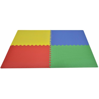 Asupermall - Tappeto Gioco Bimbi 60x60cm - Set 8 Pezzi Materiale Isolante Resistente all'Umidita Colorato