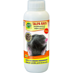 Lgvshopping - Talpa Raus Granuli 1000ml Repellente Disabituante per Talpe e Arvicole precio