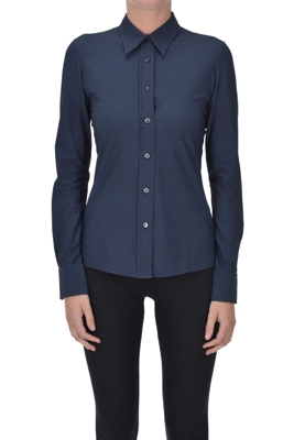 Jersey slim fit shirt