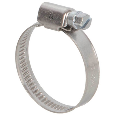 Ribimex - Set 2 fascette di fissaggio Inox - Ø25-40mm