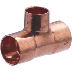 Raccordo a T in rame a saldare, femmina, ridotto, ø18-14-18 - Noyon&thiebault en oferta