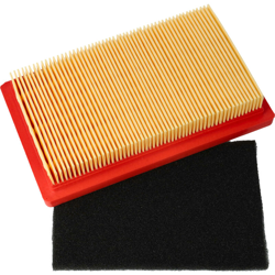 vhbw Set di Filtri dell'Aria Arancione, Nero per Tosaerba Fleurelle BM 45 OHV en oferta