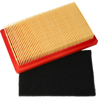 vhbw Set di Filtri dell'Aria Arancione, Nero per Tosaerba Fleurelle BM 45 OHV