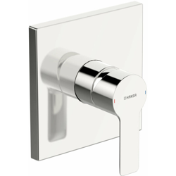 ligna Gruppo funzionale con set decorativo Miscelatore monocomando per doccia, quadrato - 83879513 - Hansa precio