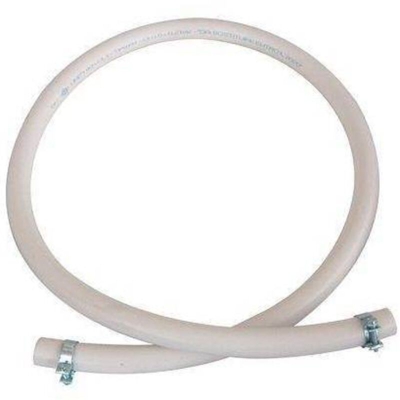 Tubi Gas Metano Con Manicotti E Stringitubo Lunghezza 200cm 4pz