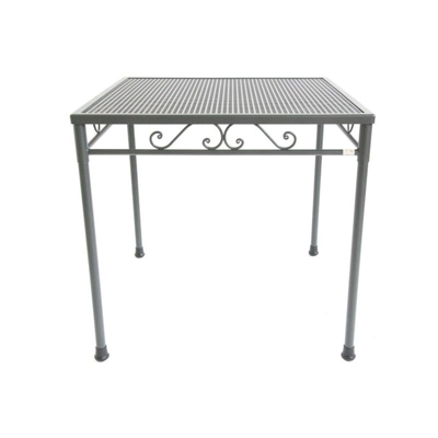 Tavolo quadrato in ferro battuto cm80x80h76 tavoli arredamento esterno