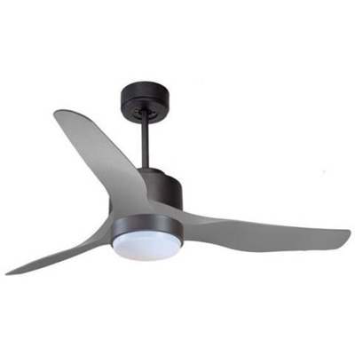 Ventilatore Da Soffitto Modulo, Super Destratificatore, 127cm, Con Luce, Termostato, Grigio Basalto / grigio Chiaro, Klass Fan