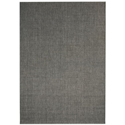 Tappeto Interni/Esterni Effetto Sisal 140x200 cm Grigio Scuro - Grigio - Youthup precio
