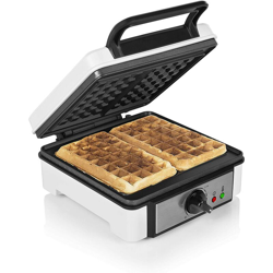 Lgvshopping - Piastra Elettrica Per Waffle Belga Macchina Wafer Maker 1200W Doppia Piastra precio