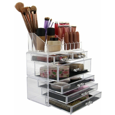 6 cassetto acrilico Make-Up Organizer - Pukkr