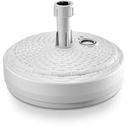 Base per ombrellone Supporto per ombrelloni riempibile resistente alle intemperie rotondo e angolare rund weiß (de) precio