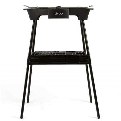 barbecue elettrico su gambe 2000w - doc204 - livoo