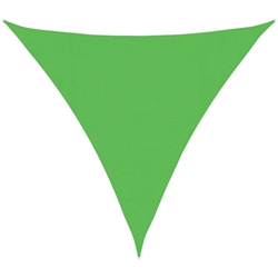 vidaXL Vela Parasole 160 g/m² Verde Chiaro 4,5x4,5x4,5 m in HDPE - Verde precio