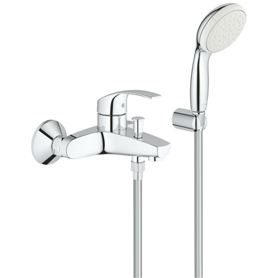 Caesaroo - Miscelatore monocomando vasca-doccia Eurosmart Grohe | cromato lucido