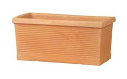Cassetta Millerighe | 80 cm - Terra di Siena precio