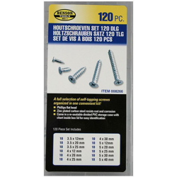 "elektro - Set di 120 viti per legno varie EDM 48982 características