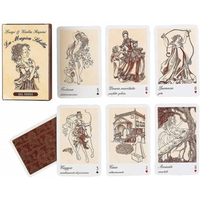 Lgvshopping - Dal Negro La Magica Sibilla di L. E G. Scapini Carte Tarocchi Divinazione