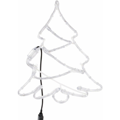 Decorazione luminosa da esterno a forma di albero di Natale