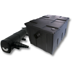 Set filtro bio per stagni 60000l 36W UVC Depuratore per stagni 155W pumpe Skimmer CSP250 características