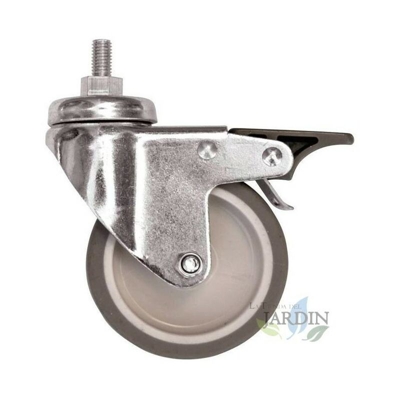 Kit ruote con freno per tavolo di coltivazione Amsterdam