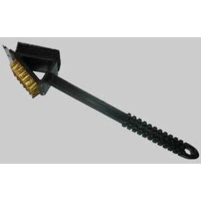 Spazzola Pulisci Griglia Barbecue A Carbone Pietra Ollare Pietra Lavica