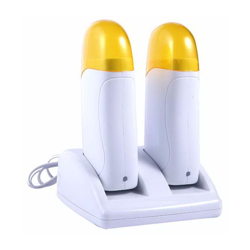 Kit Doppio Scaldacera Rullo + Ricarica Base Per Strisce Depilatorie Cera Ceretta precio