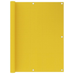 Schermo Frangivista per Balcone Giallo 120x500 cm in HDPE - Giallo - Vidaxl en oferta