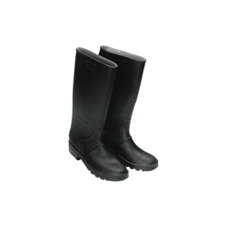 Stivali alti in gomma nera n. 40 (paio) precio