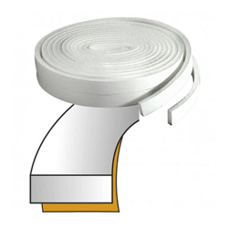 Parafreddo in pvc brixo 9x3 colore bianco 6 metri larghezza mm 9 en oferta