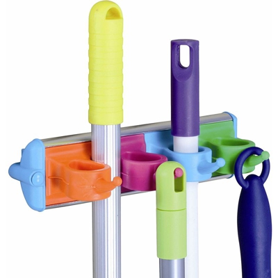 Casabriko 11654 Portatutto, Alluminio/Gomma, Multicolore, 23x12x7 cm