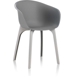 Coppia di sedie Divina, colore grigio da Esterno en oferta