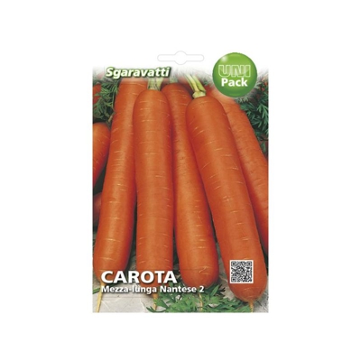Busta Semi Orto Carota Mezza lunga Nantese 2 - Sgaravatti